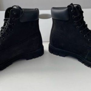 Black Suede Timberlands, New